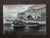 Black Vintage 1960’s Black & White Watercolors of Various Fishing Boats ~ Framed Set of 7 For Sale - Image 8 of 11