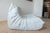 Togo Two-Seat Sofa in White Leather by Michel Ducaroy for Ligne Roset For Sale - Image 3 of 11