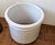Late 20th Century Large Gloss White Gainey Pottery Planter For Sale In San Diego - Image 6 of 7