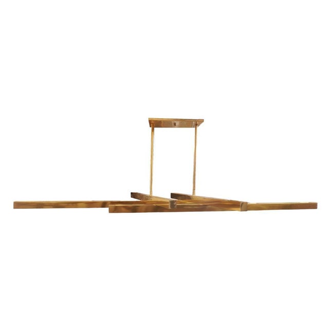 Mid-Century Modern Modulightor Ch07 - Quadron Chandelier by Paul Rudolph For Sale - Image 3 of 6