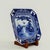 Impressive Japanese Meiji period charger handcrafted in porcelain in a stylized octagon form, hand decorated in cobalt...