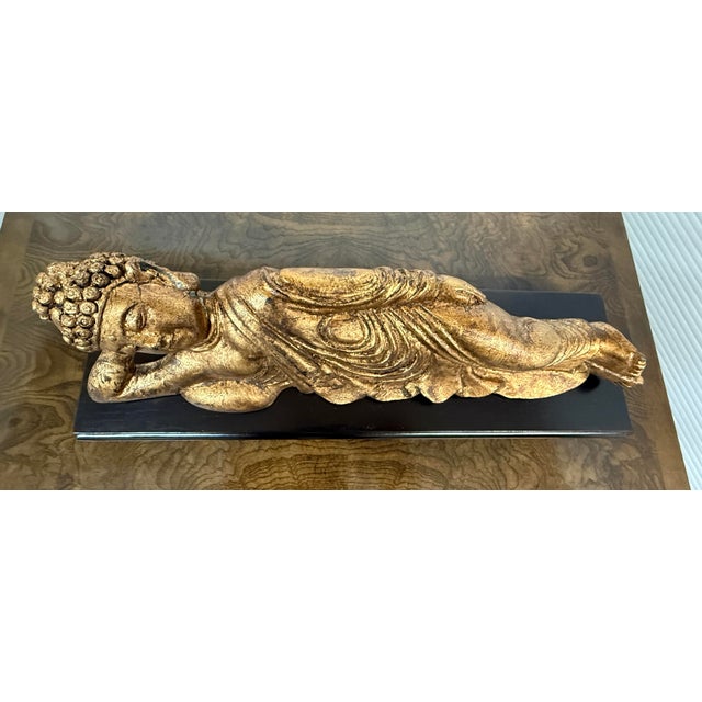Reclining Buddha Statue For Sale - Image 4 of 12