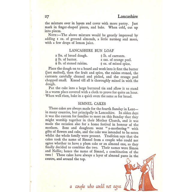 White "County Recipes of Old England" 1929 Edden, Helen [Compiled By] For Sale - Image 8 of 10