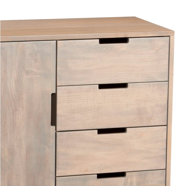 Mid-Century Modern Sheridan Road Solid Wood Server For Sale - Image 3 of 3