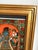 19th C Thanjavur Reverse Glass Painting Andal Tanjore South India Indian Antique Gold Gilt Frame For Sale - Image 4 of 17