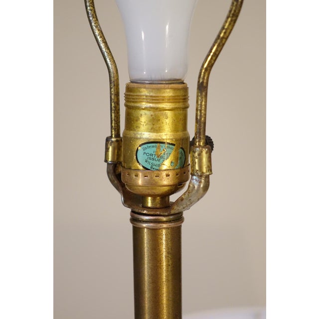 1960s Rare X Large Hollywood Regency Neoclassical Modern Trophy Urn Porcelain Ceramic Table Lamp For Sale - Image 14 of 14