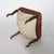 Wood Antique French Style Carved Walnut & Upholstered Foot Stool, C1920 For Sale - Image 7 of 10