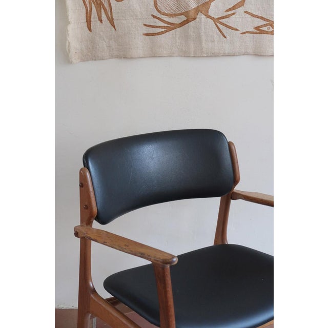 Erik Buch Teak Armchair by Erik Buch for O.D. Møbler, Denmark, 1960s For Sale - Image 4 of 16