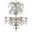 Antique Brass and Crystal Chandelier, 1800s For Sale - Image 6 of 6