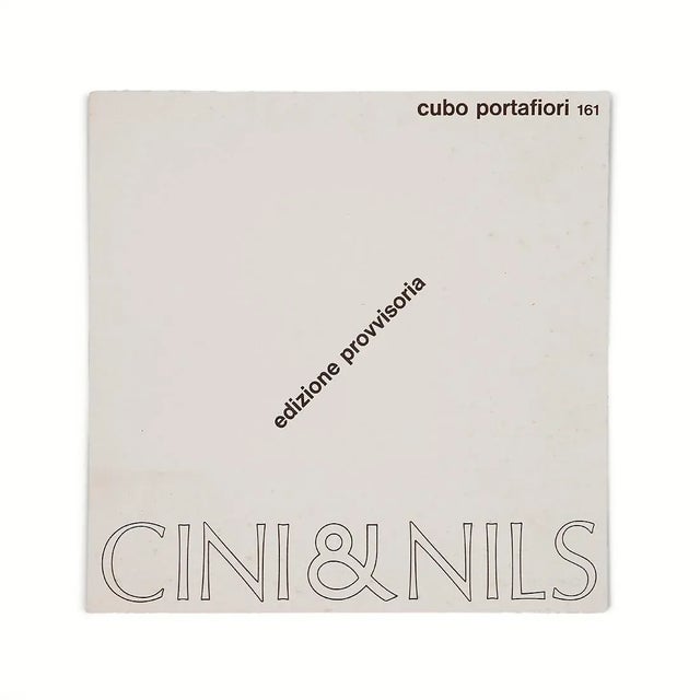 Cubo Portafiori Flower Stand by Studio OPI for Cini & Nils, 1970s For Sale - Image 14 of 17