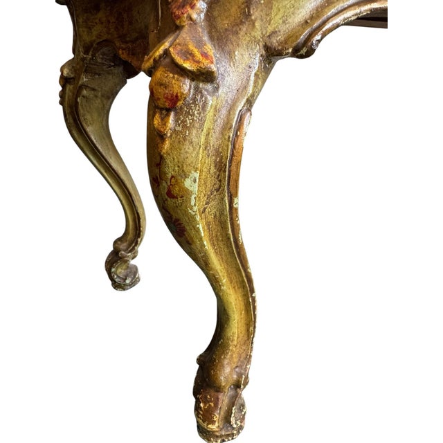 Rare Pair 18th C. Italian Venetian Rococo Hand-Painted Polychrome Bombe Commodes For Sale - Image 10 of 12