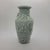 Vintage Celadon Green Crackle Glaze Porcelain Lotus Frog Relief Vase 9 Inch For Sale - Image 4 of 10