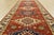 Textile Kazak Runner 2'7'' X 9'9'' Red Wool Tribal Hand-Knotted Oriental Rug For Sale - Image 7 of 10