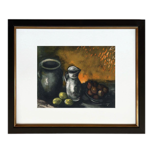 Vlaminck Lithograph 28 Still Life With Jugs 1958 Framed