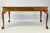 Mid 20th Century Mid 20th Century Large English Chippendale Style Burl Walnut Partners Desk With Ogee Molded Drawers For Sale - Image 5 of 18