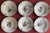 Antique Early 19th Century Italian Ginori a Doccia Porcelain Soup Bowls With Flower Decoration Circa 1815 - Set of 6 For Sale - Image 14 of 16