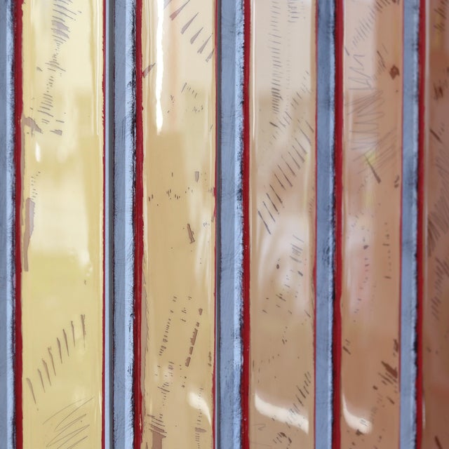 2020s Gamut Wave 14 - Large Modern Shiny Resin Minimalist Brown Tone Original Artwork by Ricky Hunt For Sale - Image 5 of 9