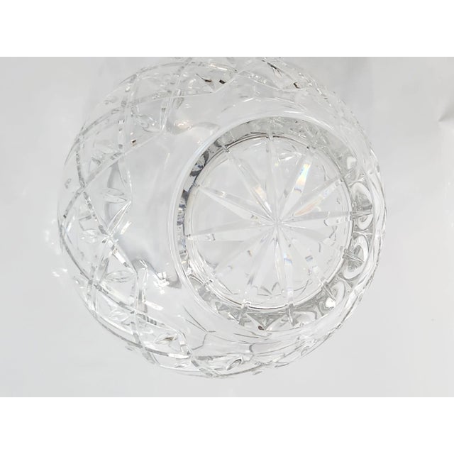 Early 20th Century Fabergé Round Crystal Vase, Globe Crystal Vase For Sale In New York - Image 6 of 11