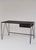 Black Large Black Desk with Natural Linoleum Drawer from &New For Sale - Image 8 of 8