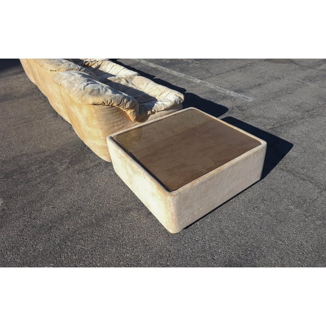 1970s 10 Piece Modular Scoop Sofa Attributed to Henning Korch For Sale - Image 12 of 13