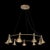 Raw Brass Megafon 9 Ceiling Lamp by Jesper Ståhl for Konsthantverk For Sale - Image 6 of 7