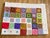 1970s Granny Square Cotton Cottagecore Rainbow Afghan For Sale - Image 5 of 12