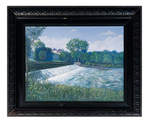 Uknown, Untitled, 1925, Oil on Canvas, Framed