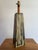 Taupe 1970s Mid-Century Modern Studio Pottery Lamp With Shade and Finial For Sale - Image 8 of 10