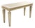 Panache for Michael Taylor Designs Trellage Marble Top Console Table For Sale