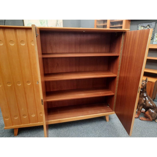 Tan Living Room Cabinet by Rudolf Frank for Behr, 1950s For Sale - Image 8 of 16