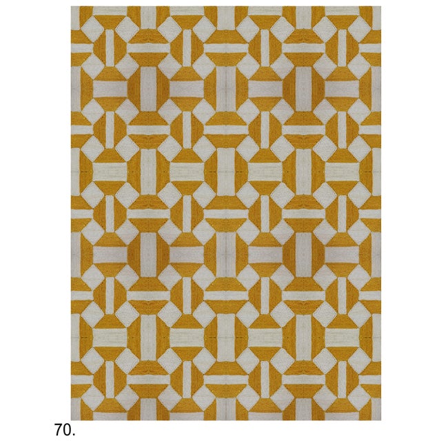 Custom Hand Made Abaca Fibre Premium Quality Rugs Sample2x2Ft. For Sale - Image 12 of 18