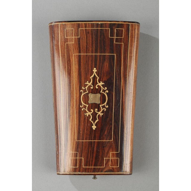 18th Century Gold Sewing Box with Wax Case For Sale - Image 15 of 16