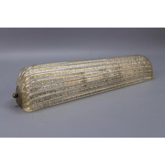 Mid-Century Modern Italian Sconce by Barovier & Toso, 1960s For Sale - Image 6 of 18