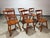 Vintage Brutalist Colonial Maple Dining Set, Table and 6 Chairs For Sale - Image 9 of 12