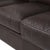 Argento Top Grain Leather Sofa - Brown For Sale - Image 10 of 11