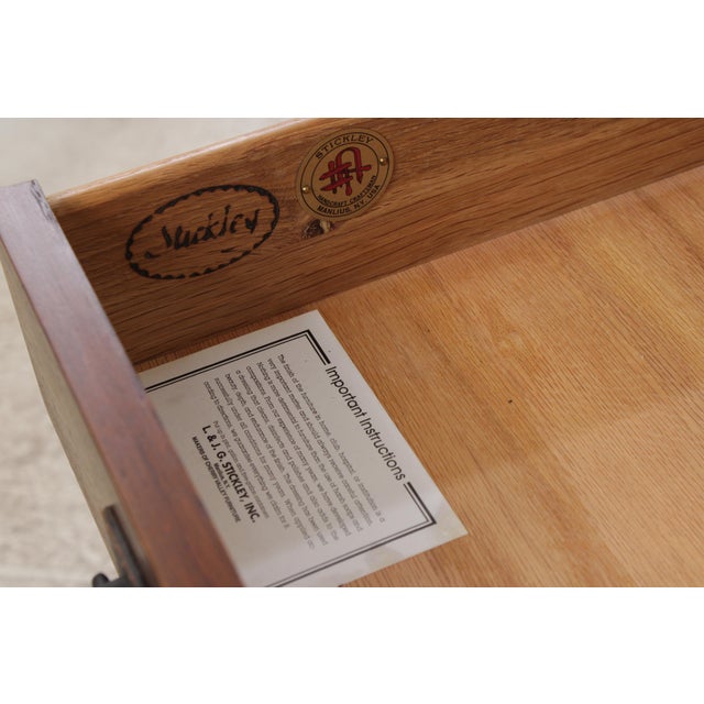 Stickley Mission Oak 4 Drawer Server For Sale - Image 15 of 16