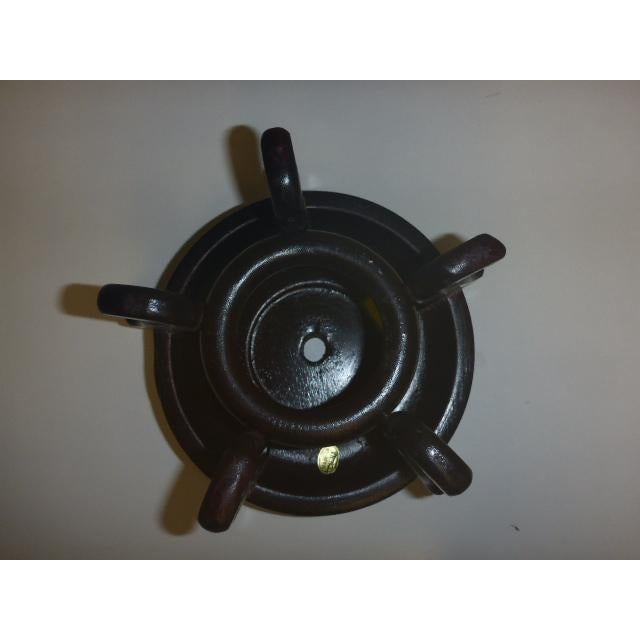 1980s Small Rosewood Display Vase Stand For Sale - Image 4 of 5