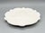 1990s White Ceramic Oyster or Luncheon Plate – Coastal Contemporary Tabletop For Sale - Image 11 of 11