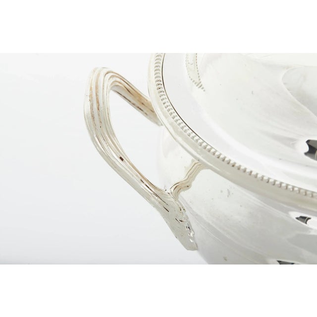 Early 20th Century Antique English Silverplated Covered Soup Tureen For Sale - Image 5 of 11