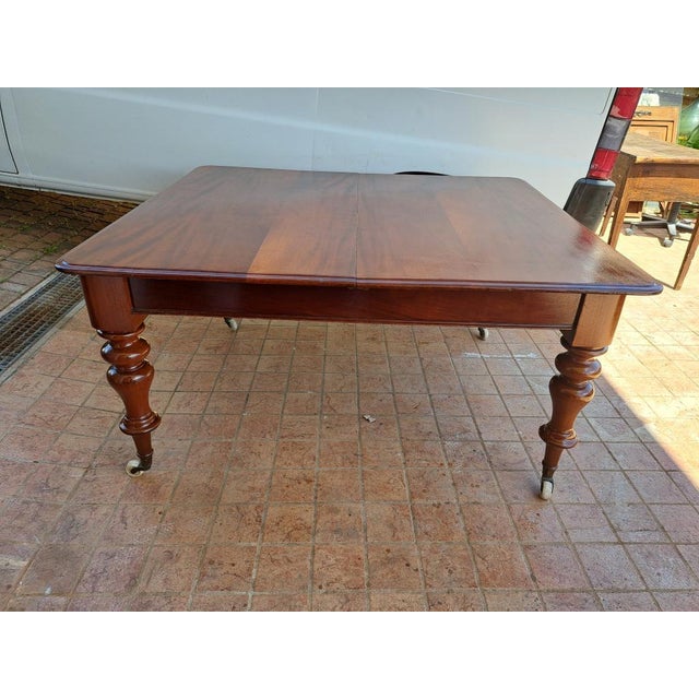 Wood Louis Philippe Table in Mahogany, 1800s For Sale - Image 7 of 7