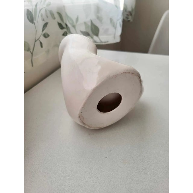 Vintage Porcelain Figurine of Woman, 1960s For Sale - Image 4 of 7