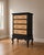 This beautifully refinished Queen Anne style high chest offers timeless elegance with a fresh, modern update. The cabinet...