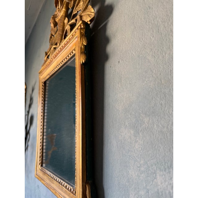 Mid 18th Century 18th Century Gilded Mirror For Sale - Image 5 of 5