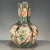 Vintage Chinese Green Ground Famille Rose "Pheasant" Faceted Vase With c.t. Loo Provenance, 1990 For Sale - Image 9 of 9