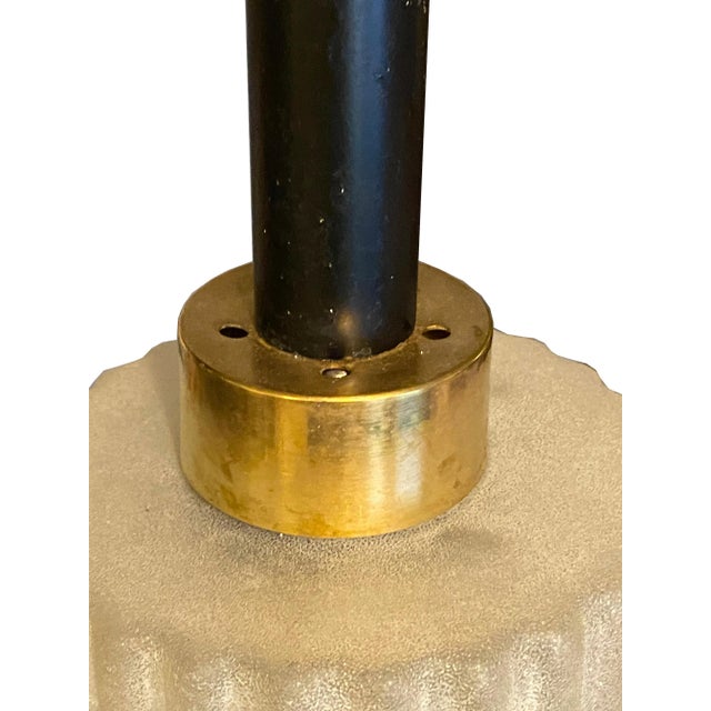 Murano Scavo Glass Pendant, Italy, 1950 For Sale - Image 3 of 6