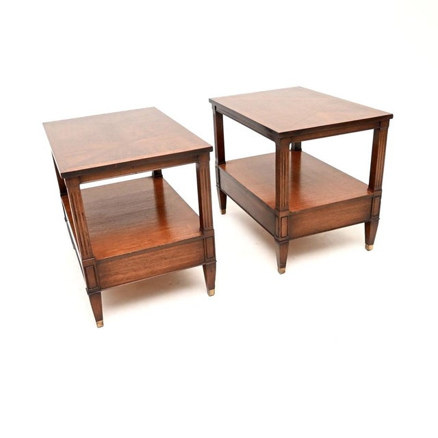 Antique Georgian Side Tables, 1930s, Set of 2 For Sale - Image 6 of 10