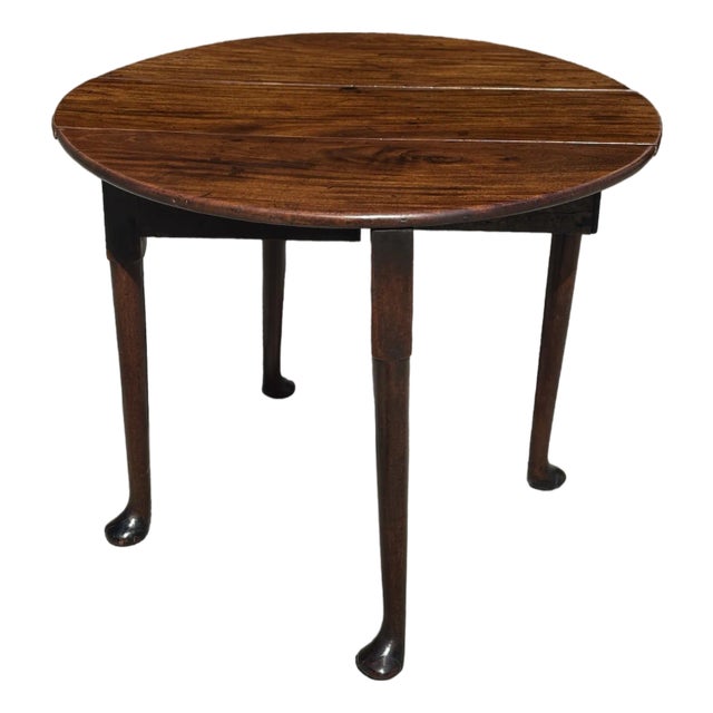 George II Mahogany Leaf Table, 1760s For Sale