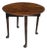 George II Mahogany Leaf Table, 1760s For Sale