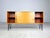 Beautiful vintage sideboard with two sliding doors from the 1960s/70s for sale. Thanks to its shallow depth, this piece of...
