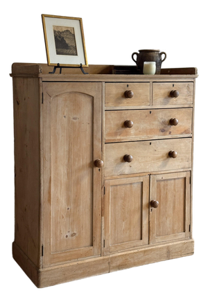 Antique English Gentlemans Cabinet